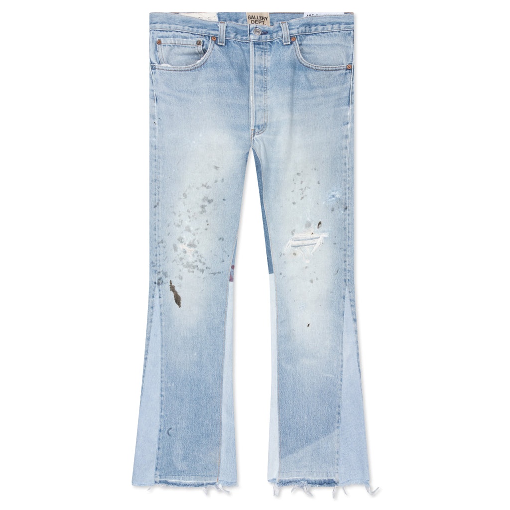 LA FLARE - WASHED DENIM - 1