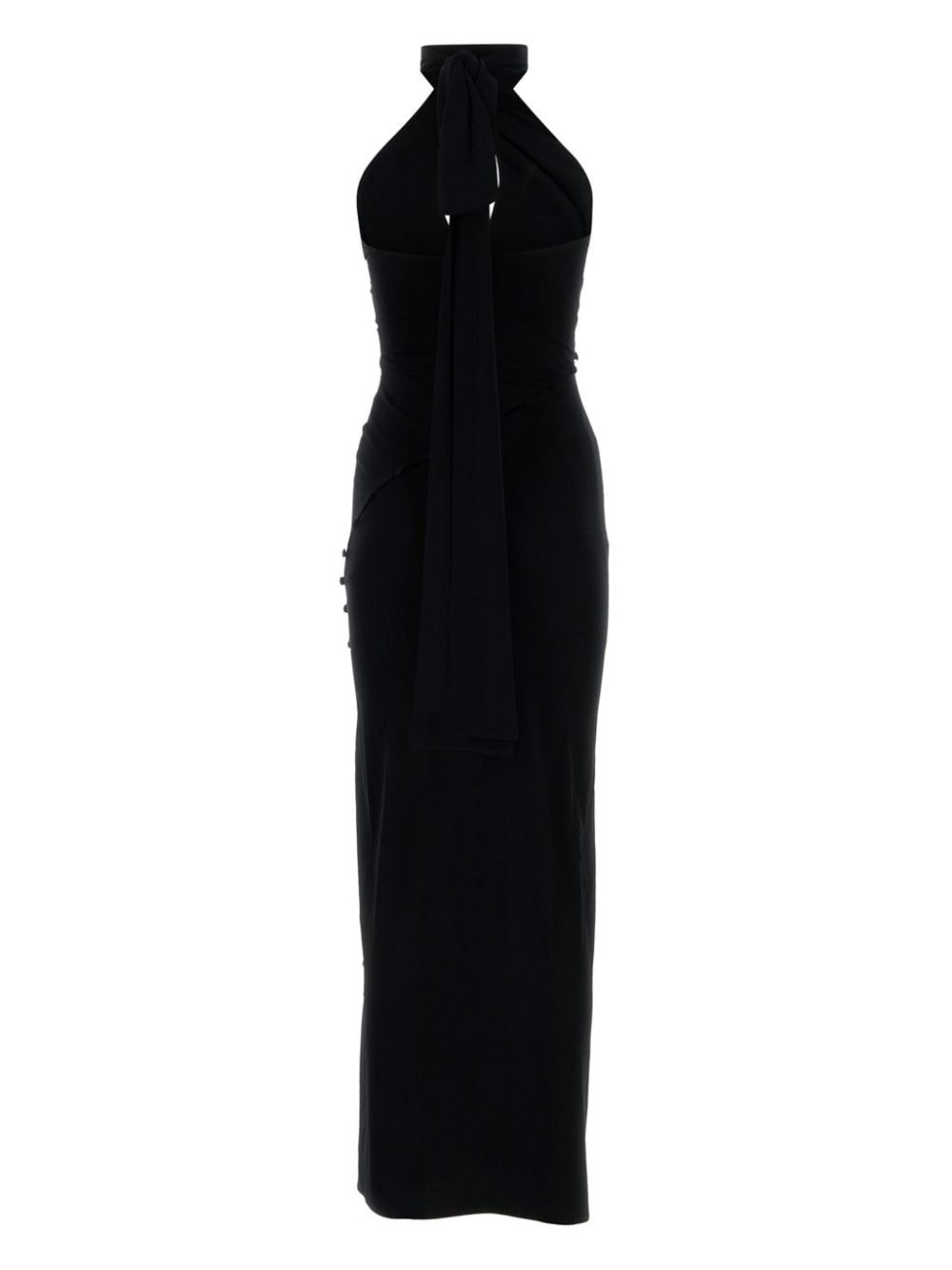 halterneck maxi dress - 2