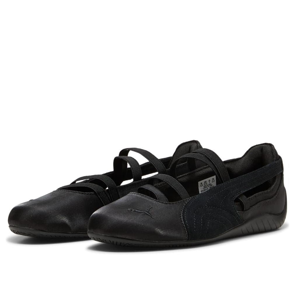(WMNS) PUMA Speedcat Ballet 'Black Cool Dark Grey Satin' 404383-01 - 3