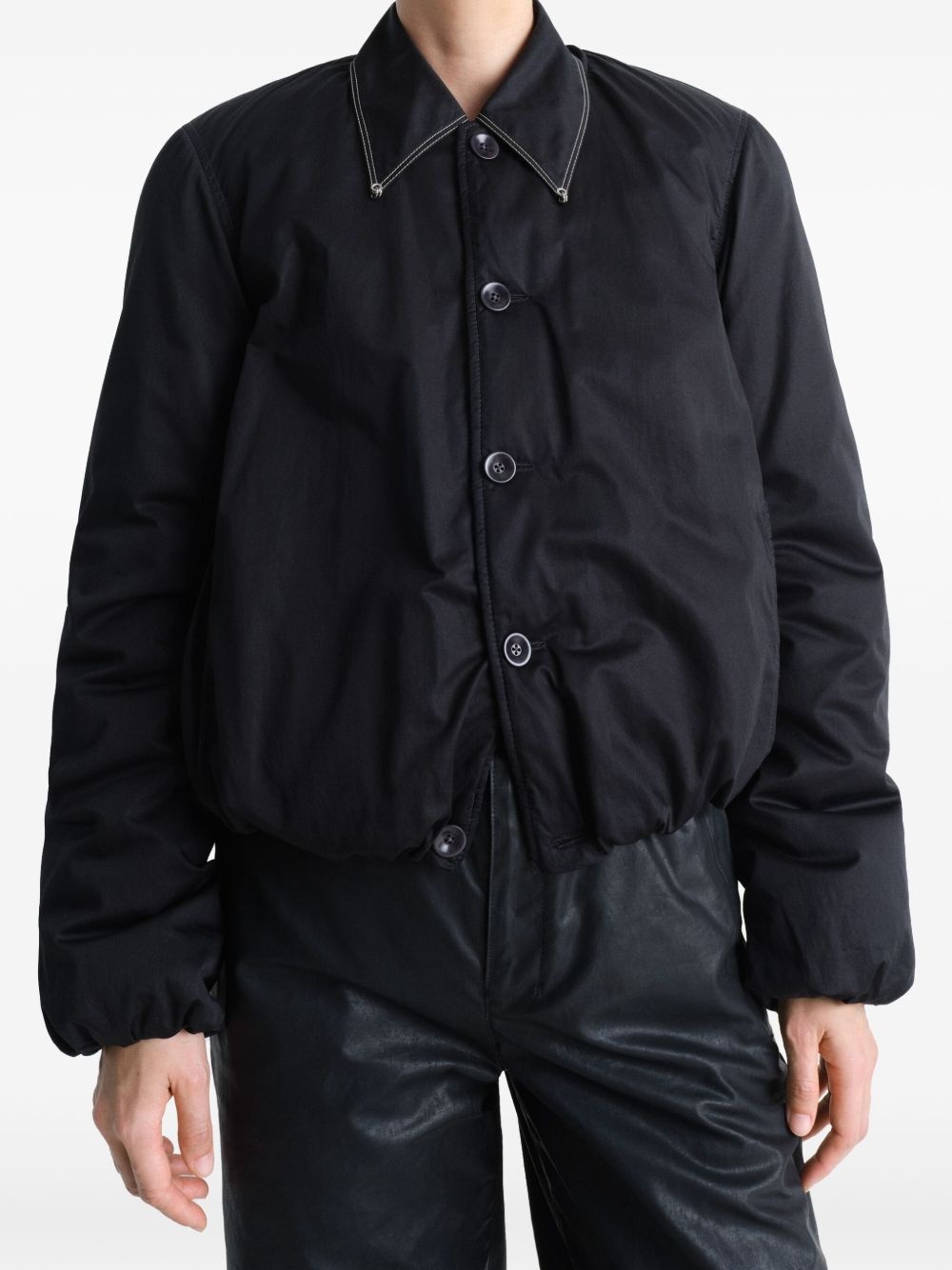 wadded bomber jacket - 5