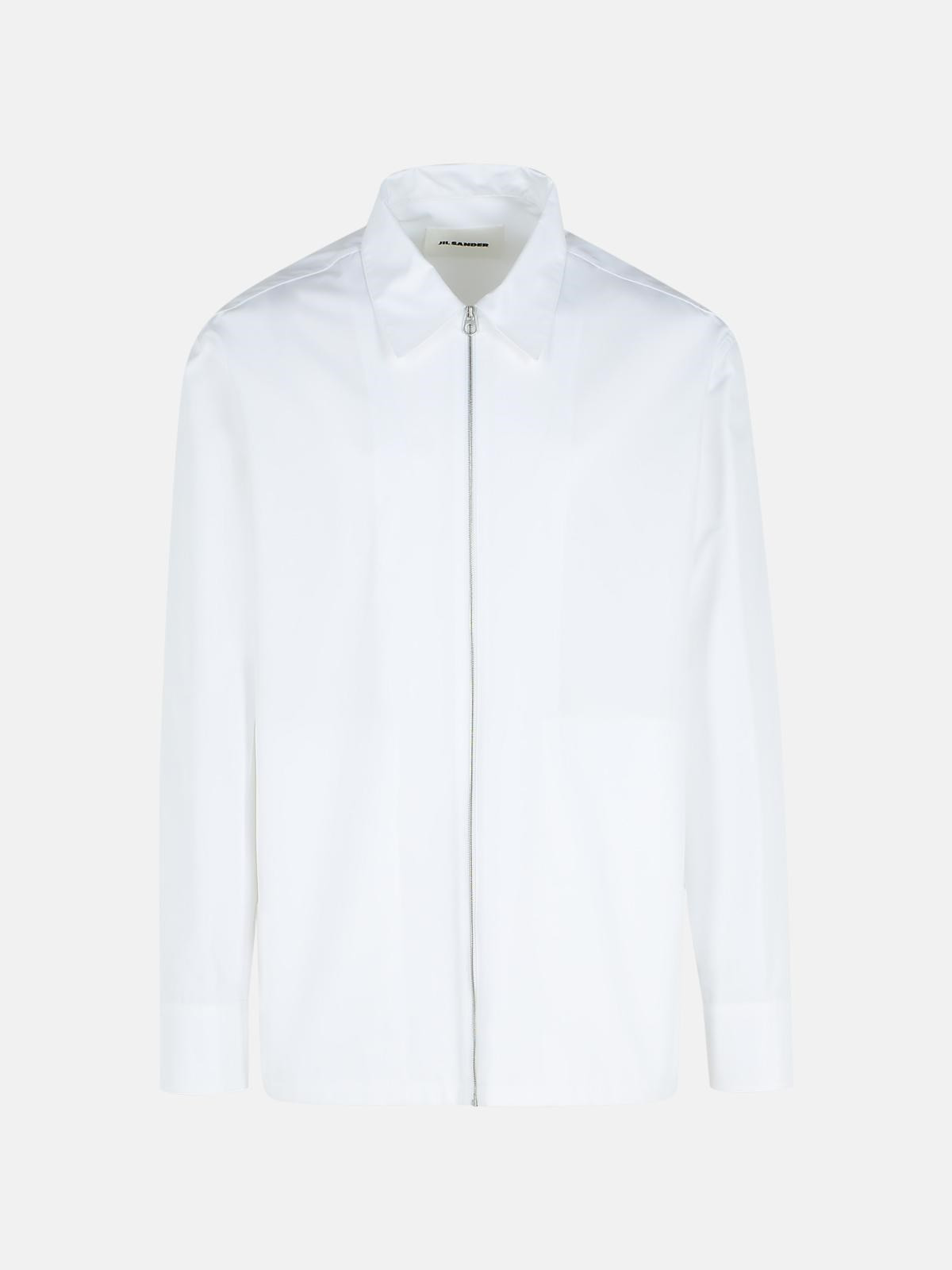 WHITE COTTON SHIRT - 1