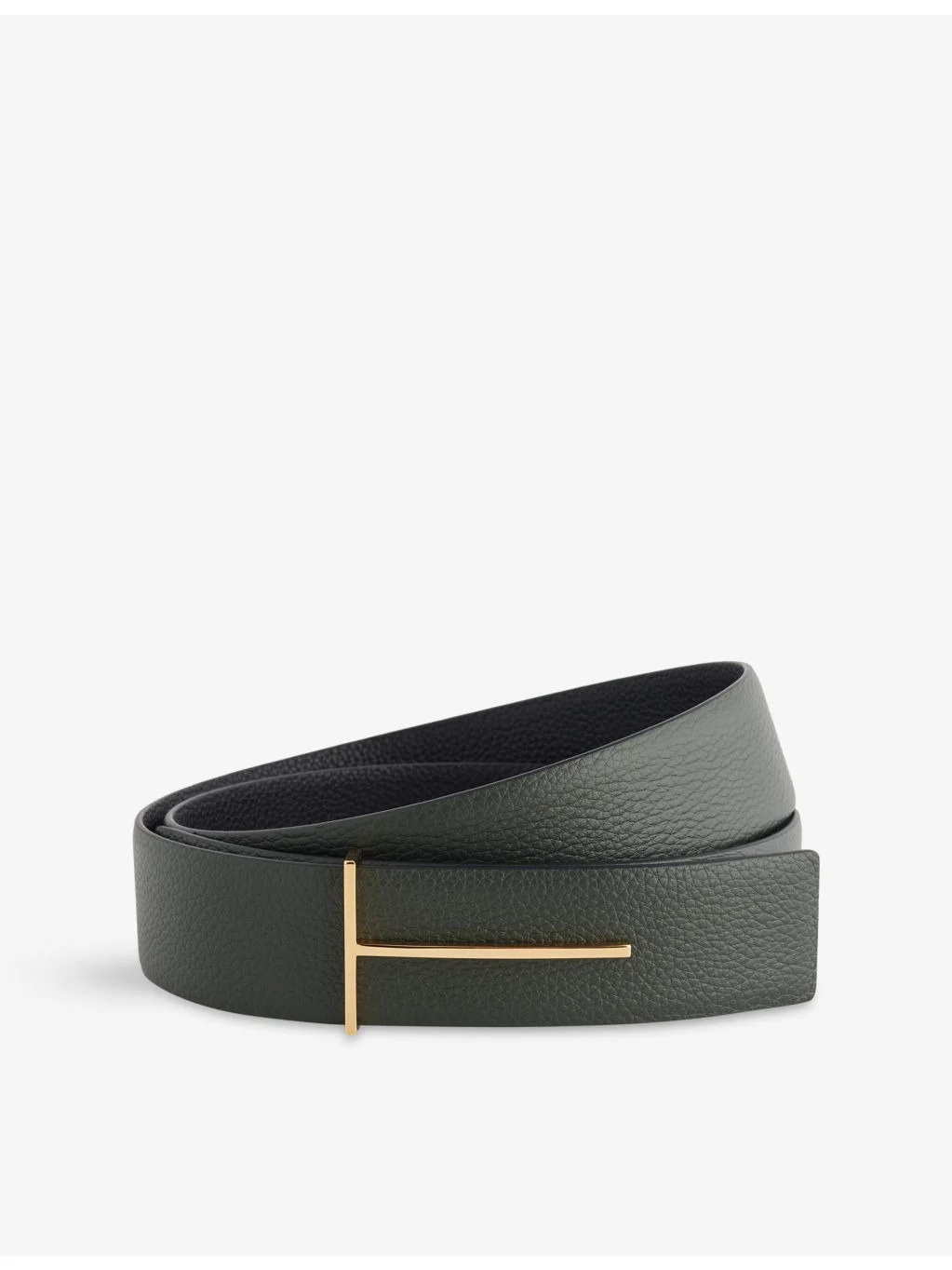 Slim-T Reversible Leather Belt - 1
