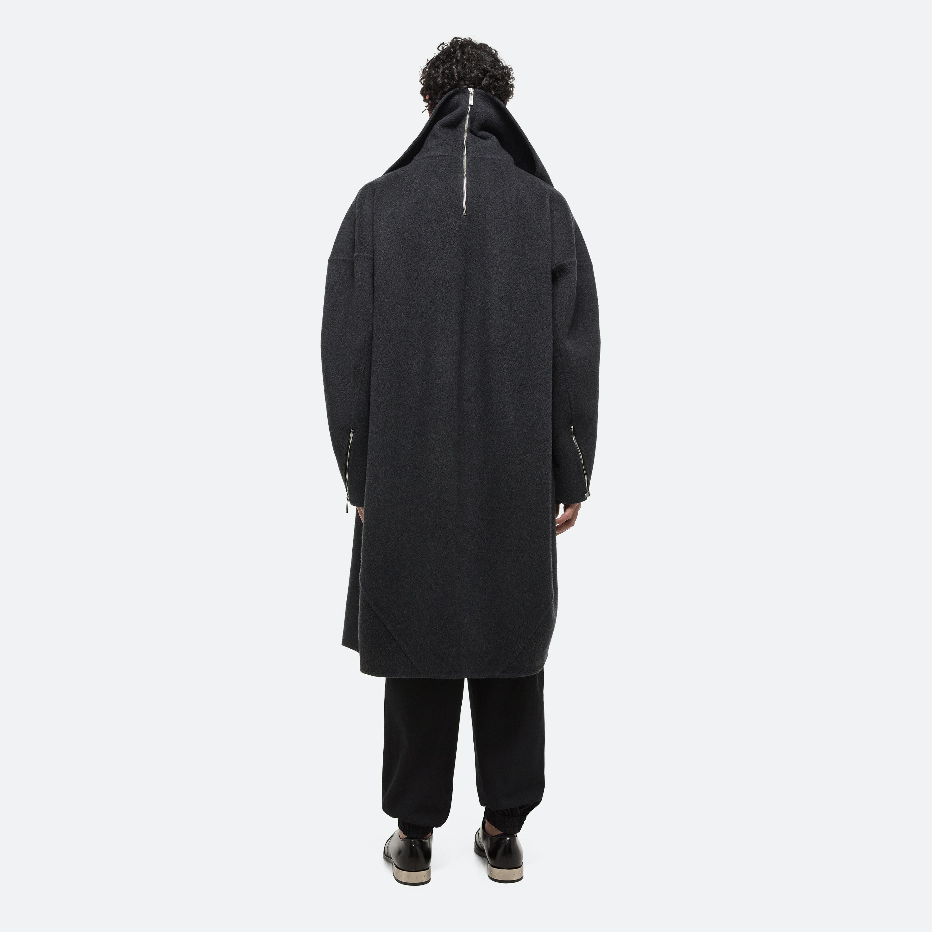 DOUBLE-FACED APEX COCOON COAT - 8