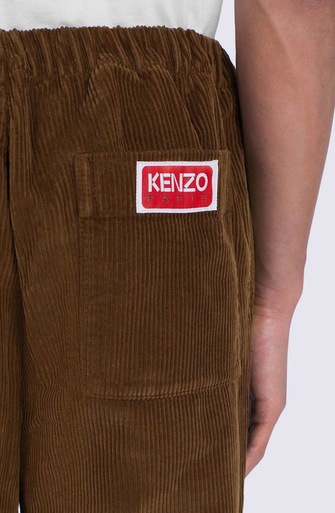 Corduroy jogging trousers - 7
