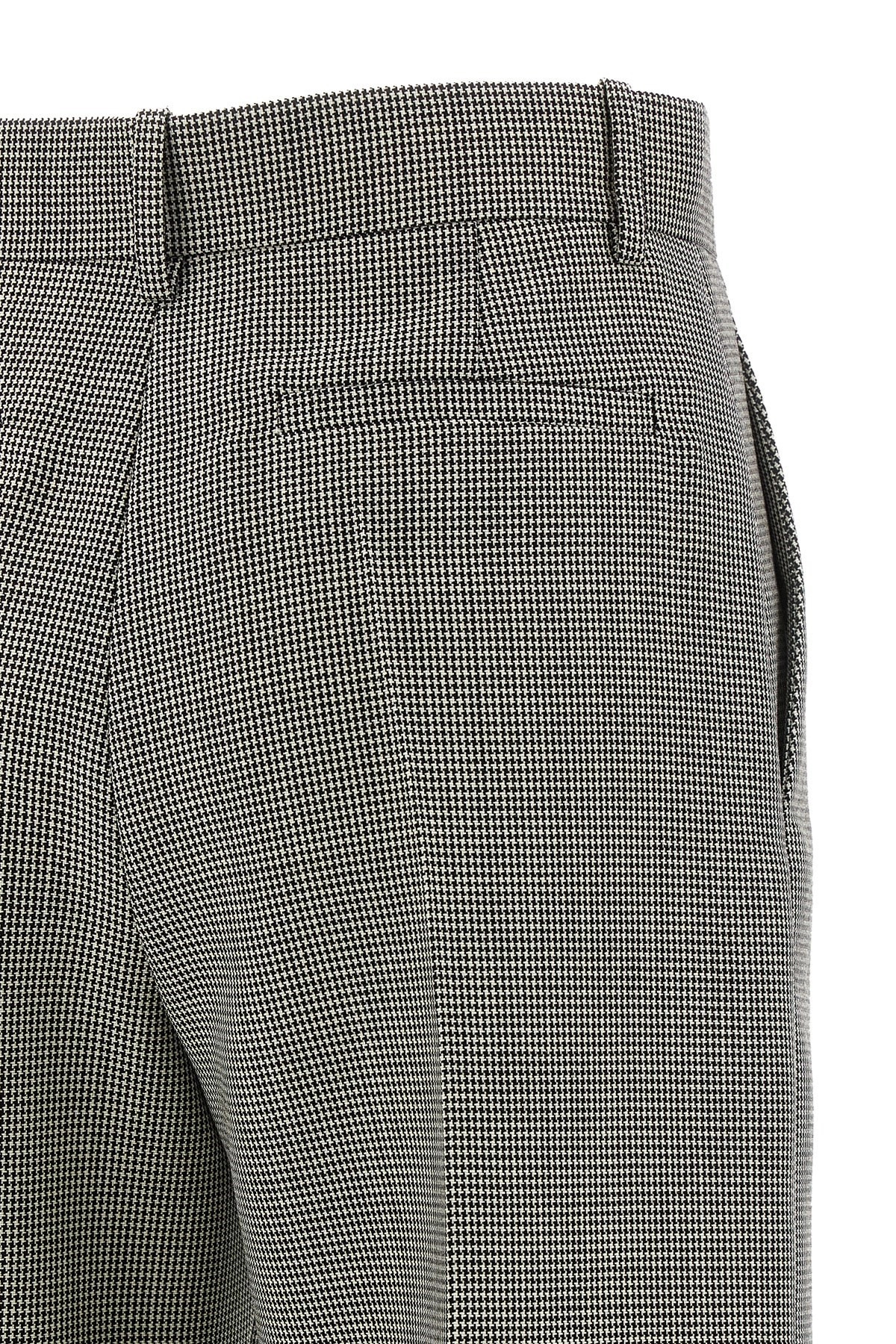 Valentino Garavani Houndstooth pants - 4