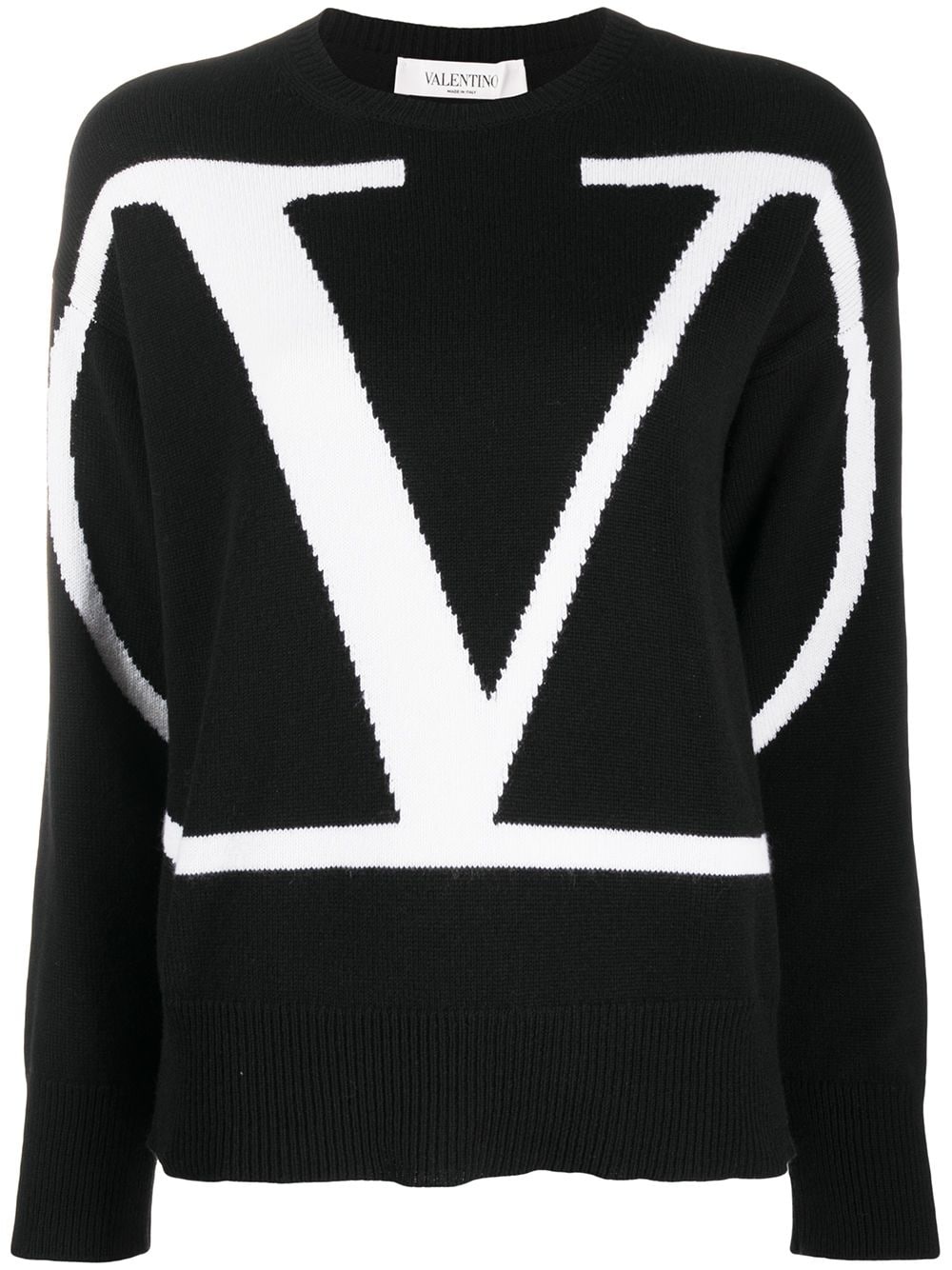 VLOGO crew-neck jumper - 1