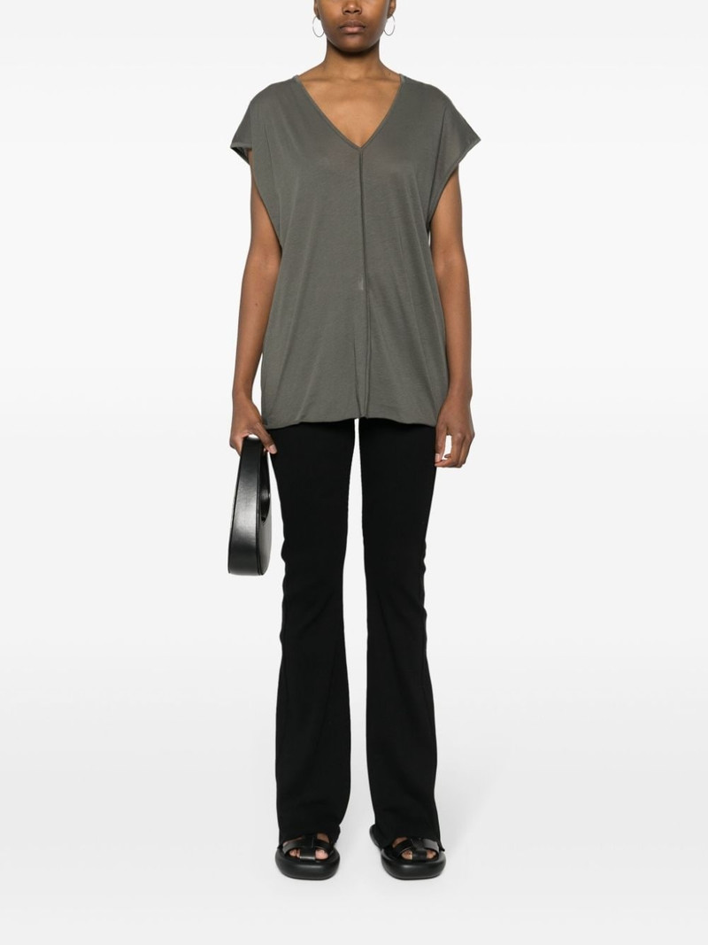 thom/krom ribbed high-waist trousers outlook