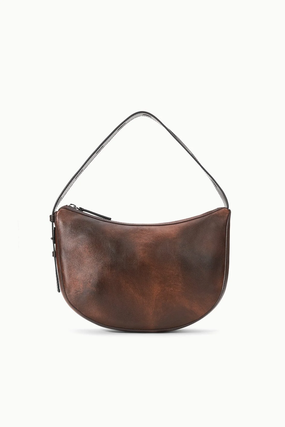 STAUD LEVI BAG ESPRESSO DISTRESSED - 1