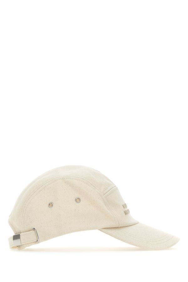 Isabel Marant Woman Malange Ivory Cotton Tedji Baseball Cap - 2