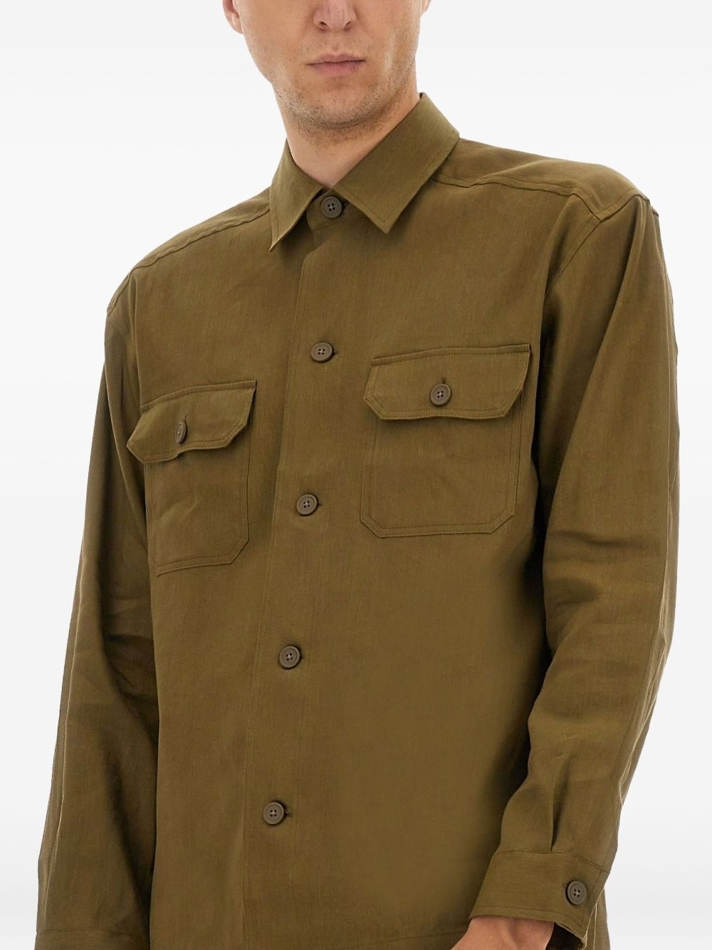 double-pocket shirt - 4