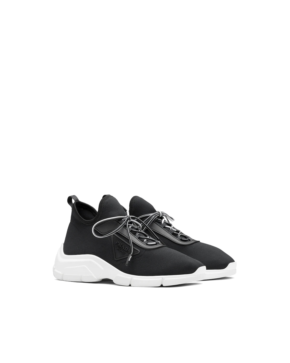 Knit sneakers - 1