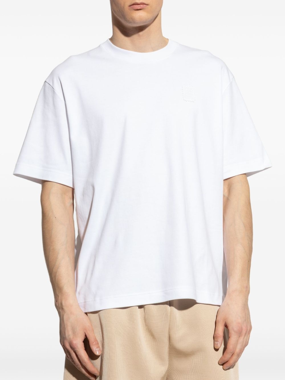 patch-embellished T-shirt - 3