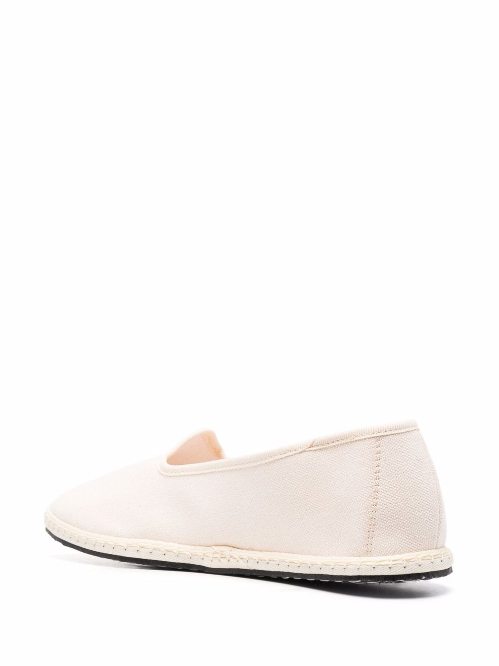 grosgrain-trimmed loafers - 3