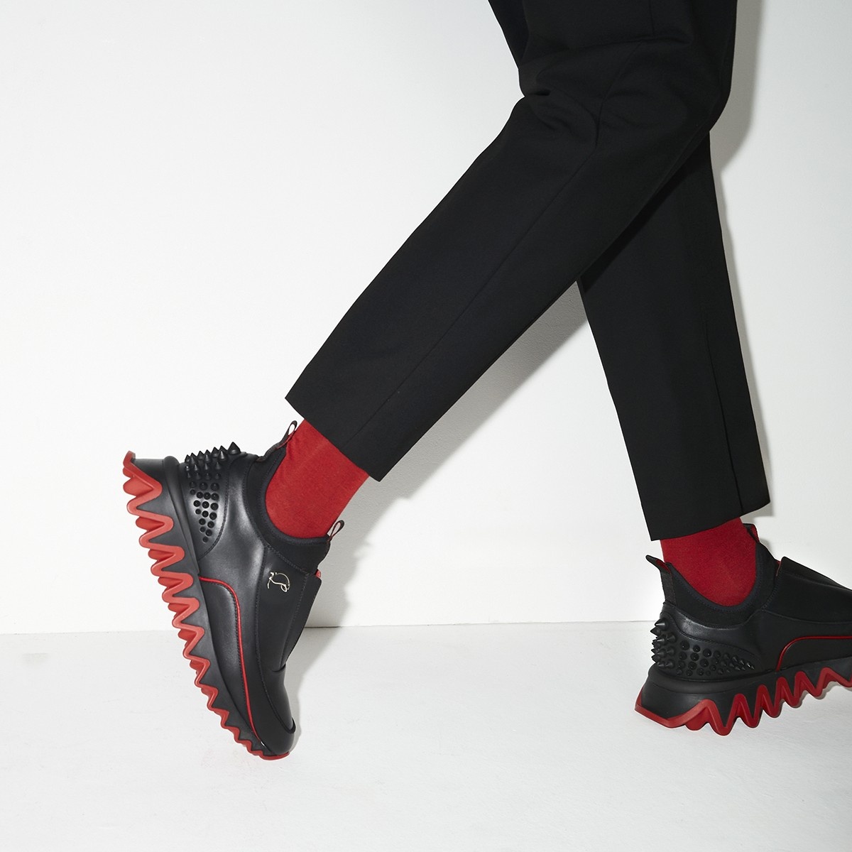 Christian Louboutin Sharkyloub SP Spikes | REVERSIBLE