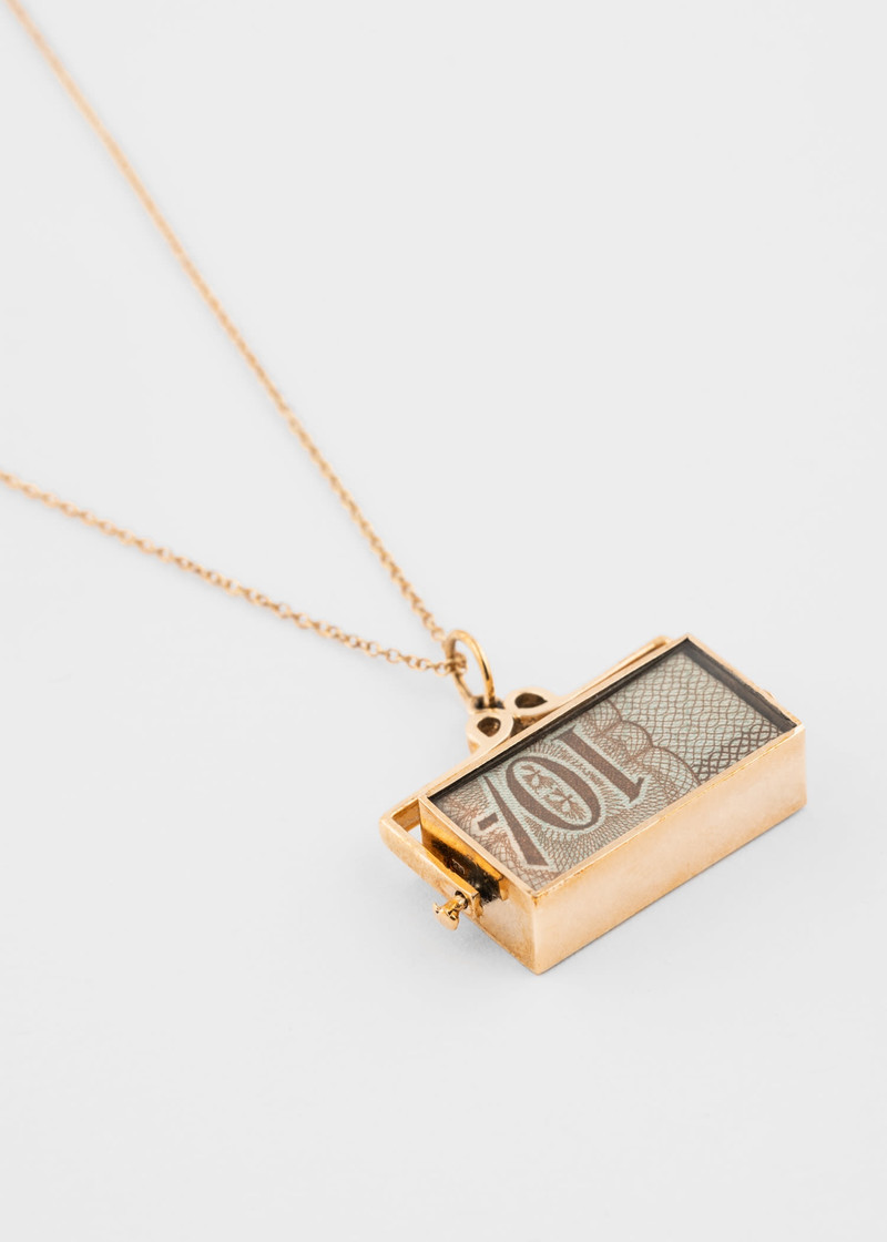 Vintage 'Bank of England Money Spinner' Necklace 3