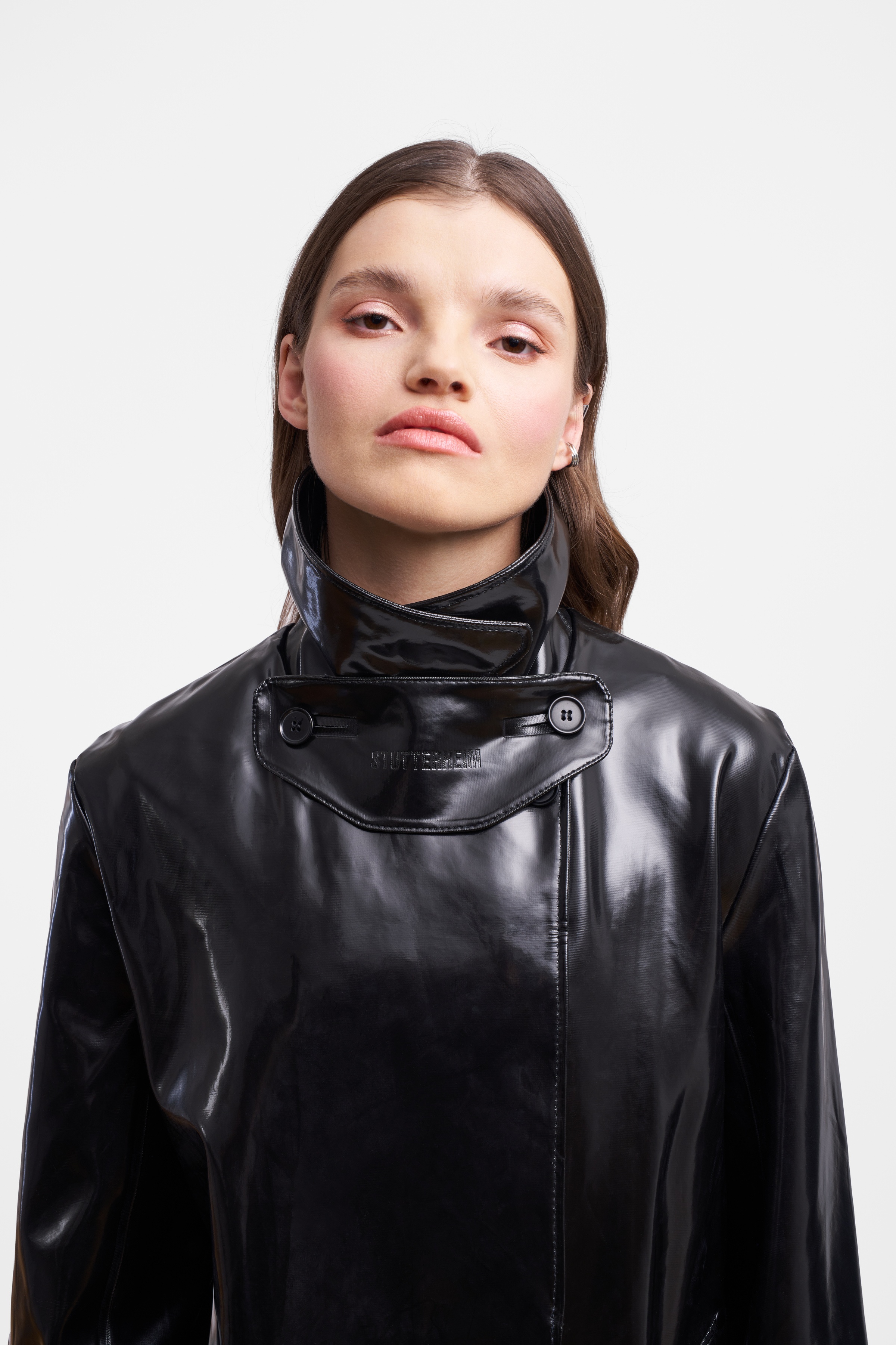 Mayfair Opal Trench Coat Black - 9