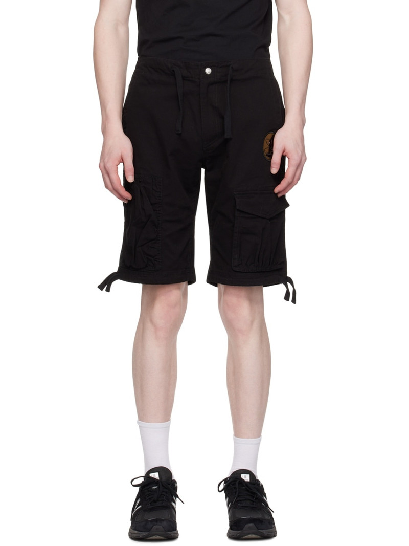 Black Patch Shorts 1