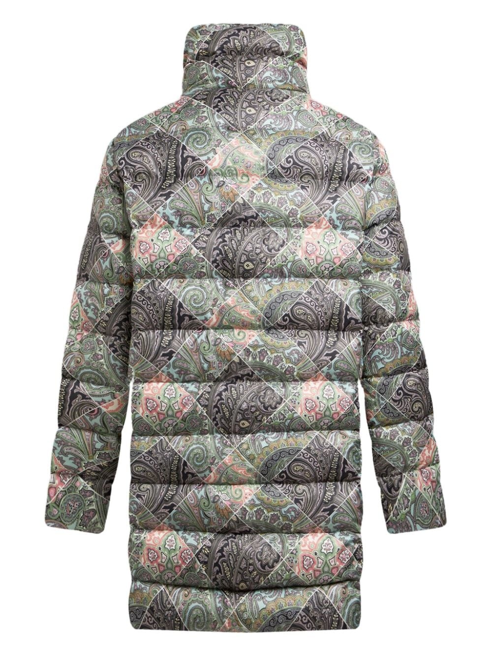 printed puffer jacket - 6