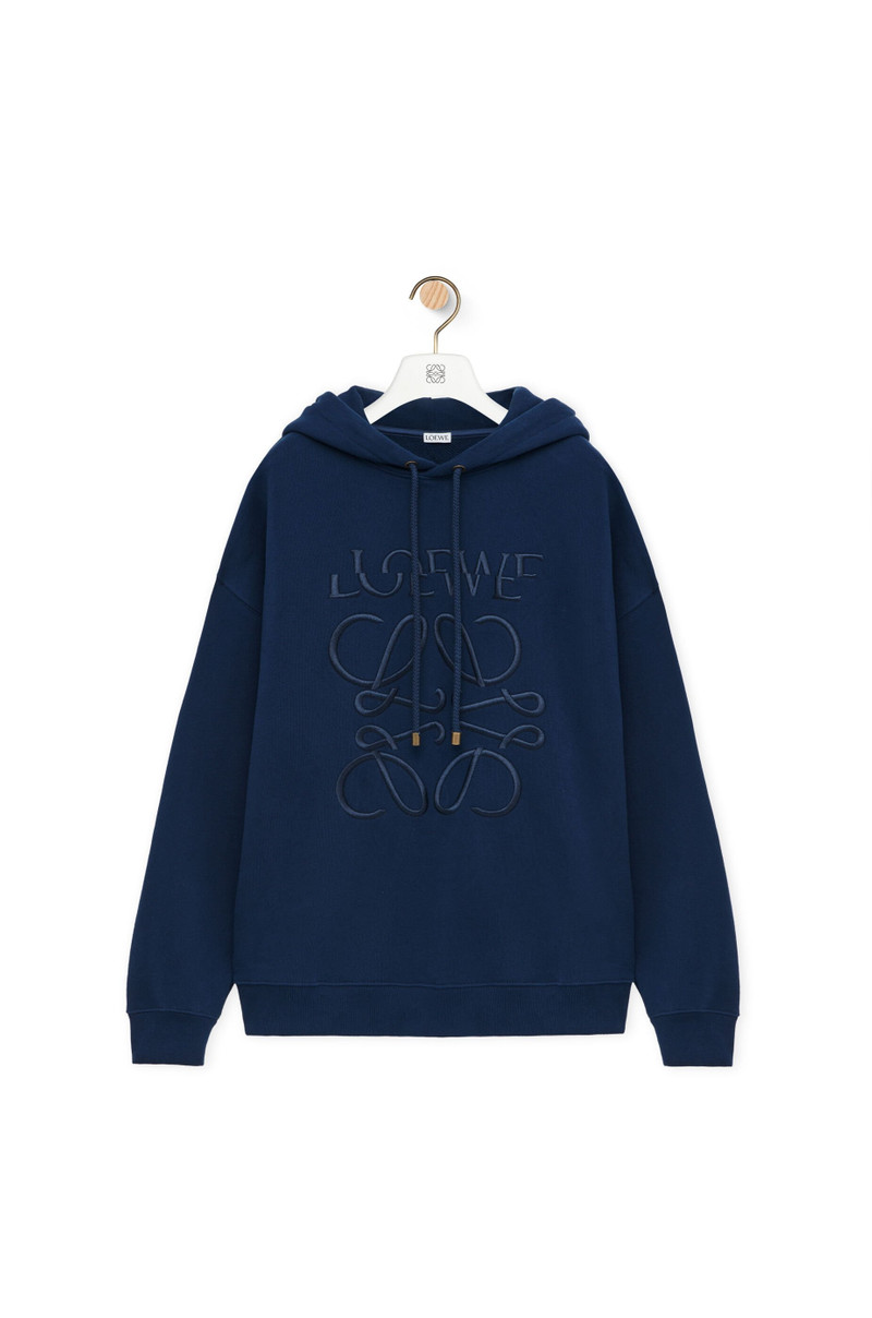 Relaxed fit hoodie in cotton 1