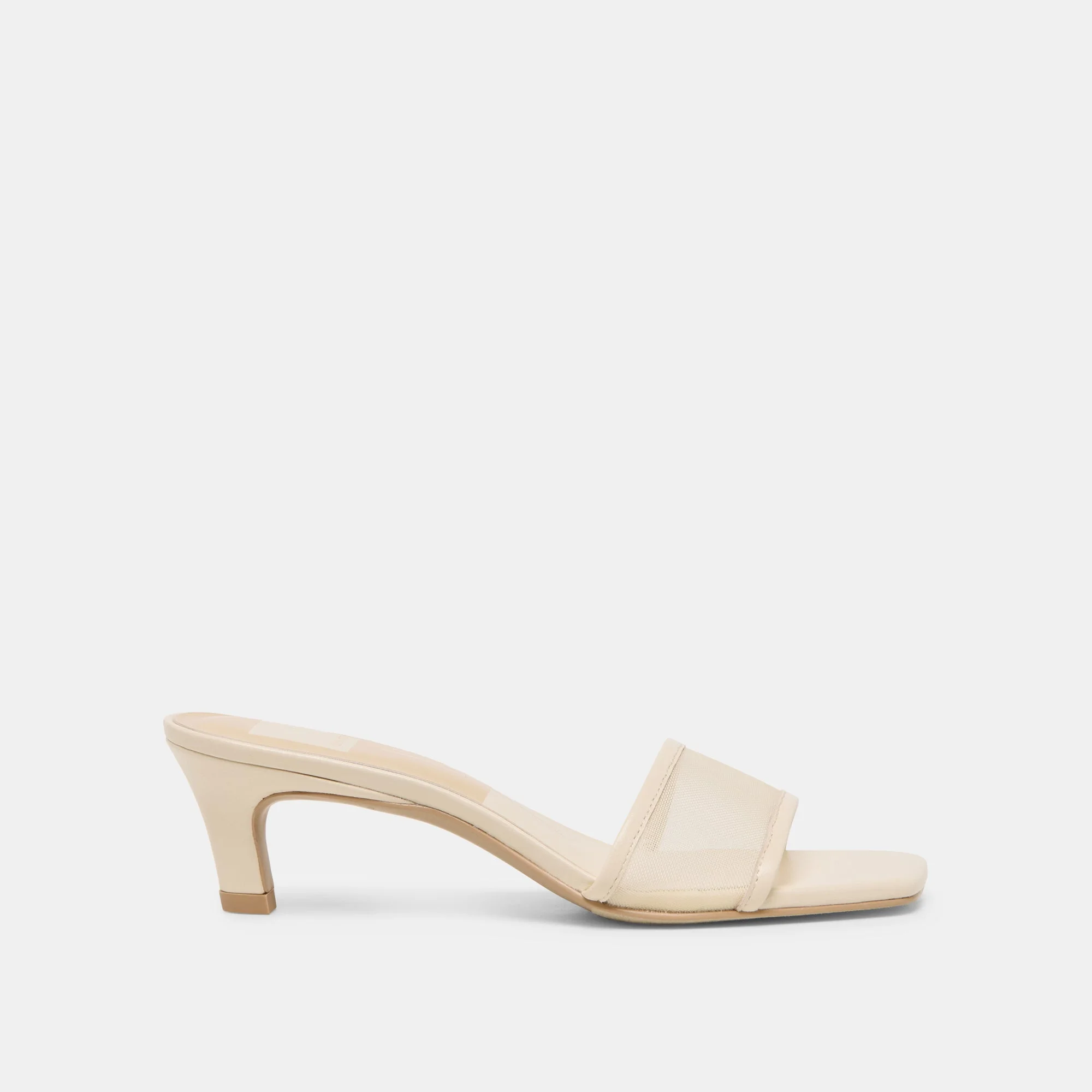 REXA MESH HEELS CREME MESH - 1