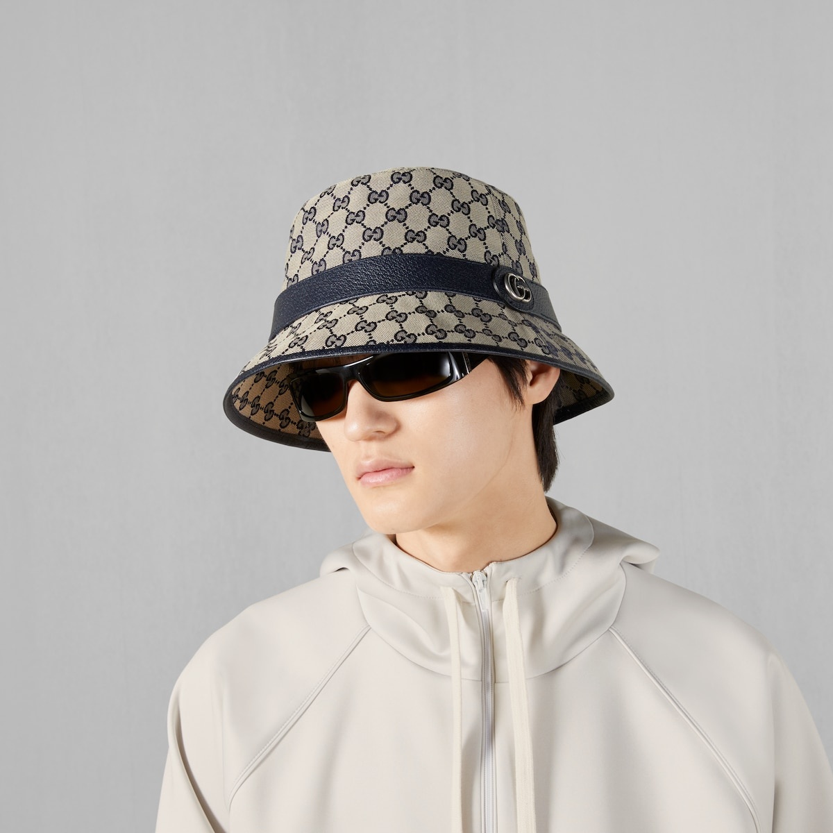 GG canvas bucket hat - 3