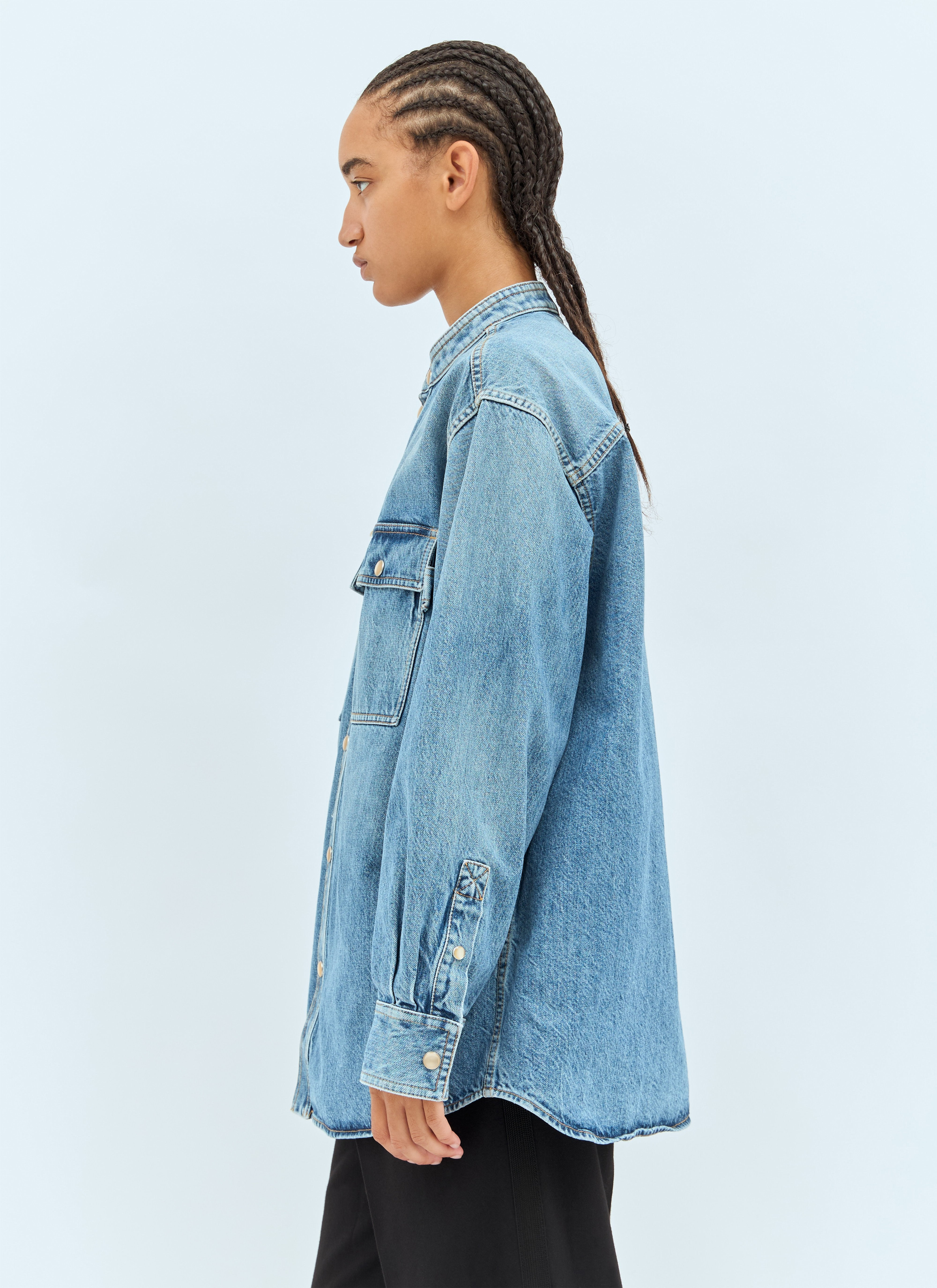 Bottega Veneta Women Denim Shirt - 3