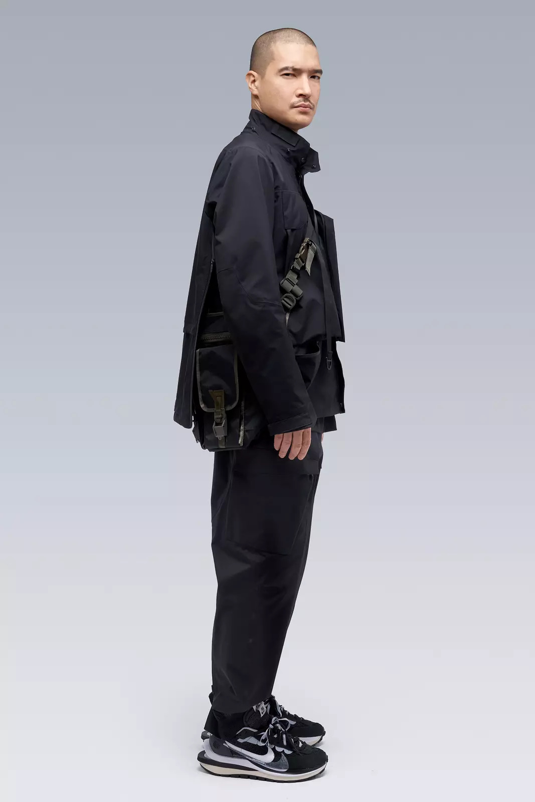 J56-GT 3L Gore-Tex Pro Interops Field Jacket Black - 7