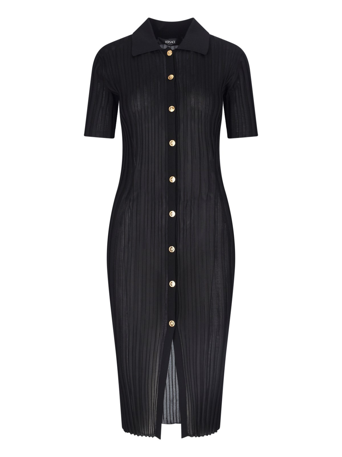 PLEATED MIDI DRESS - 1