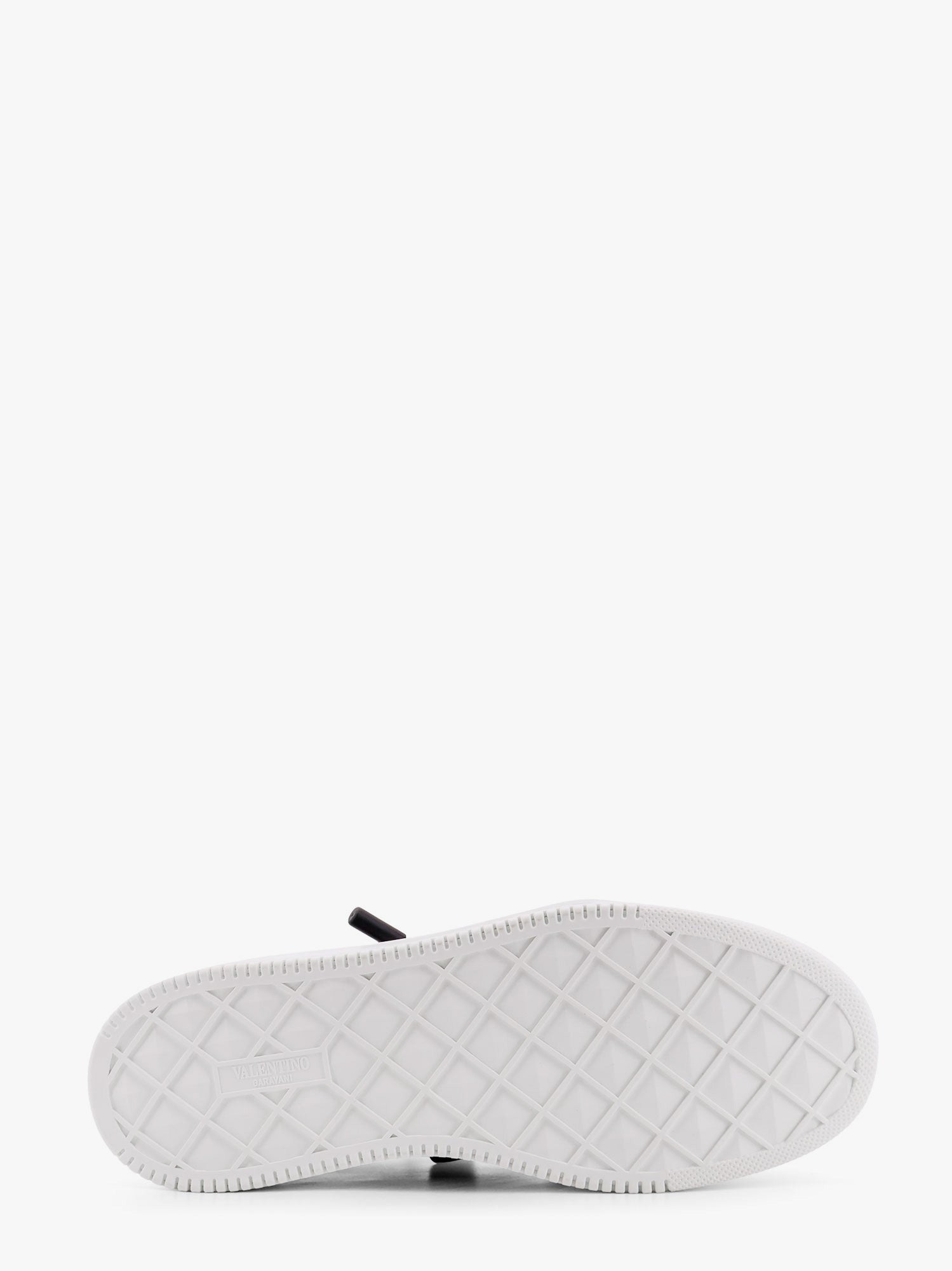 Valentino Garavani Men One Stud Valentino Garavani Leather Sneakers - 4