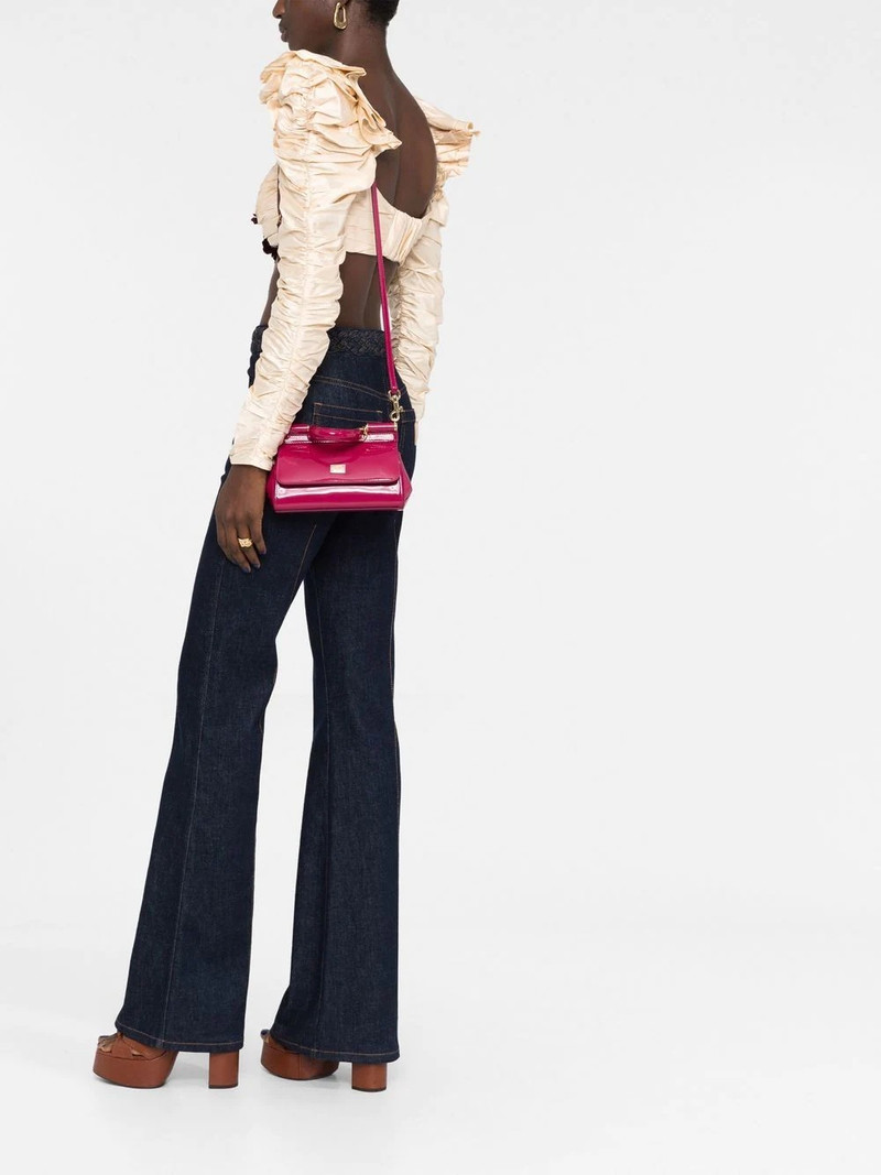 Dolce & Gabbana Sicily leather crossbody bag outlook