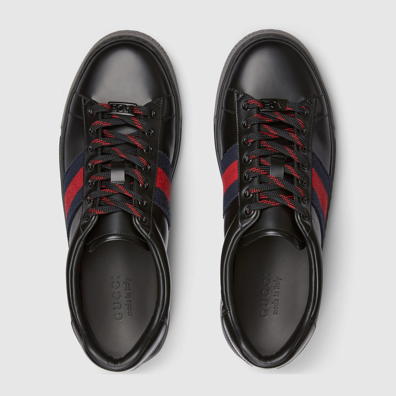 GUCCI Men's Gucci Ace sneaker with Web outlook