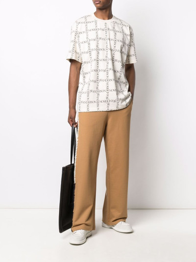 JW Anderson side-stripe track pants outlook