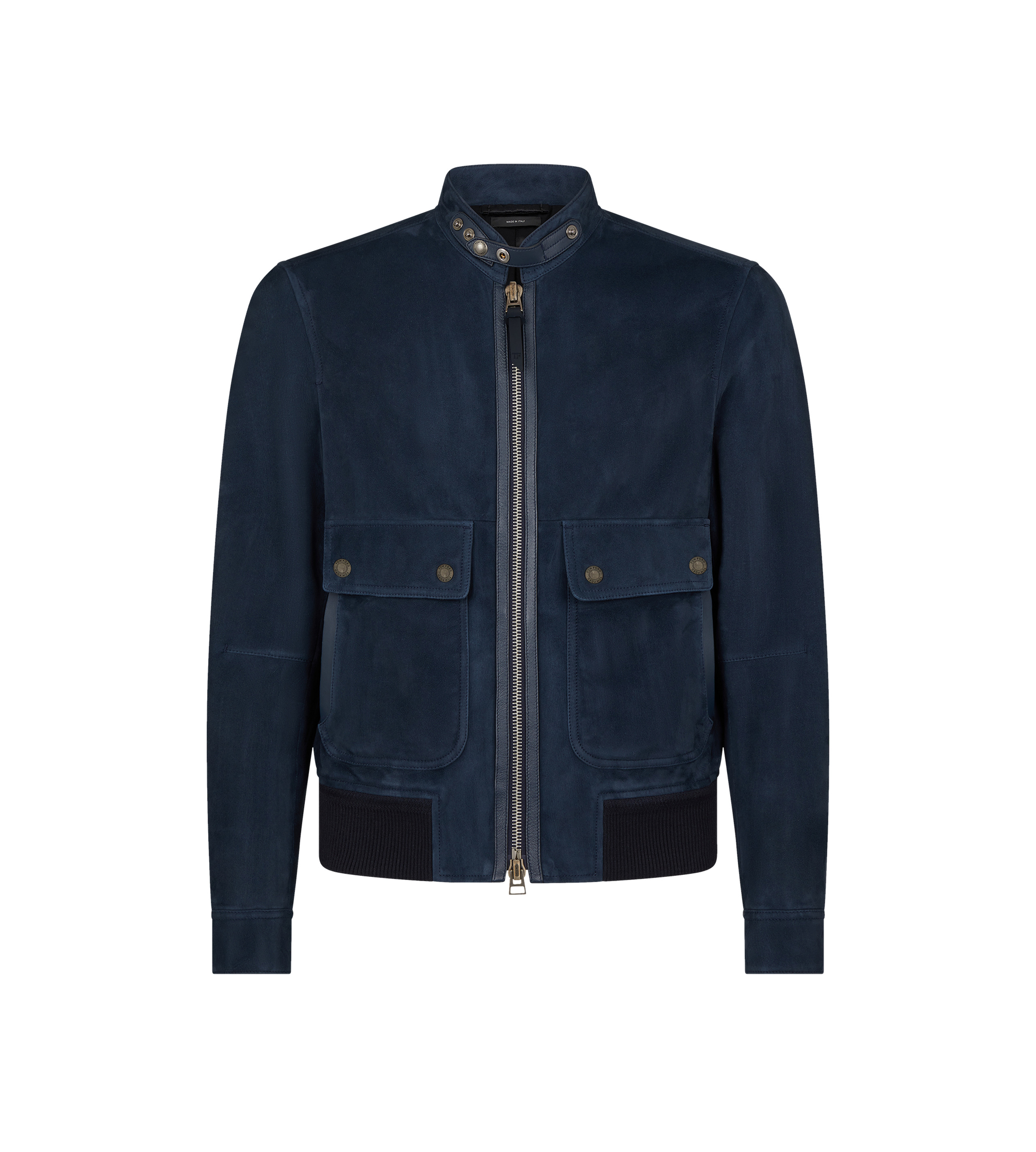 LIGHT SUEDE PILOT BLOUSON - 1