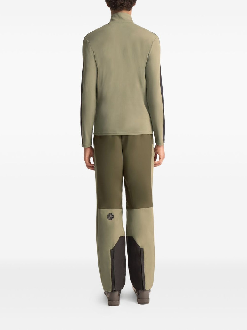 high-neck panelled T-shirt 3