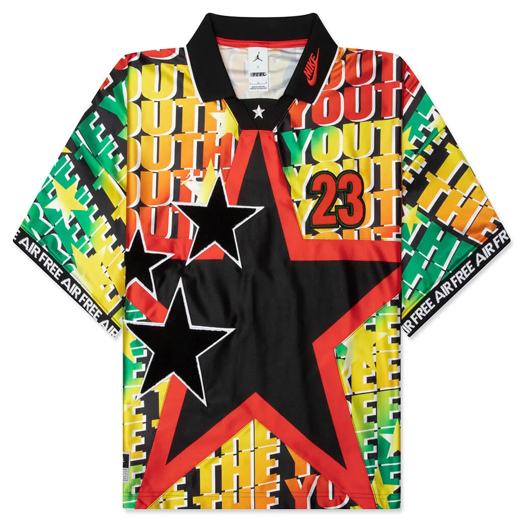 JORDAN X FTY FOOTBALL JERSEY - WHITE/BLACK - 1