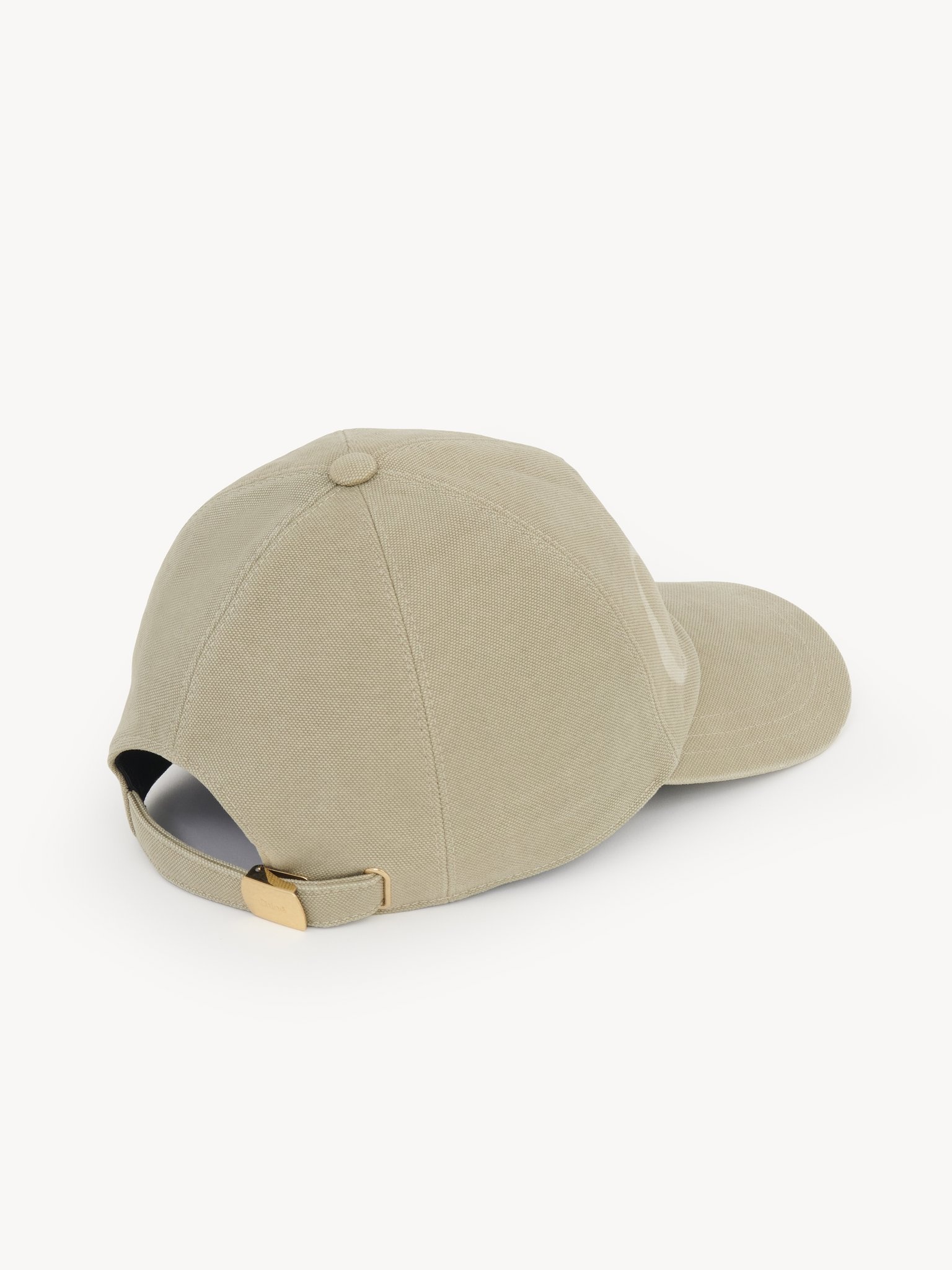 THE CHLOÉ ESSENTIALS CAP IN WASHED COTTON - 5