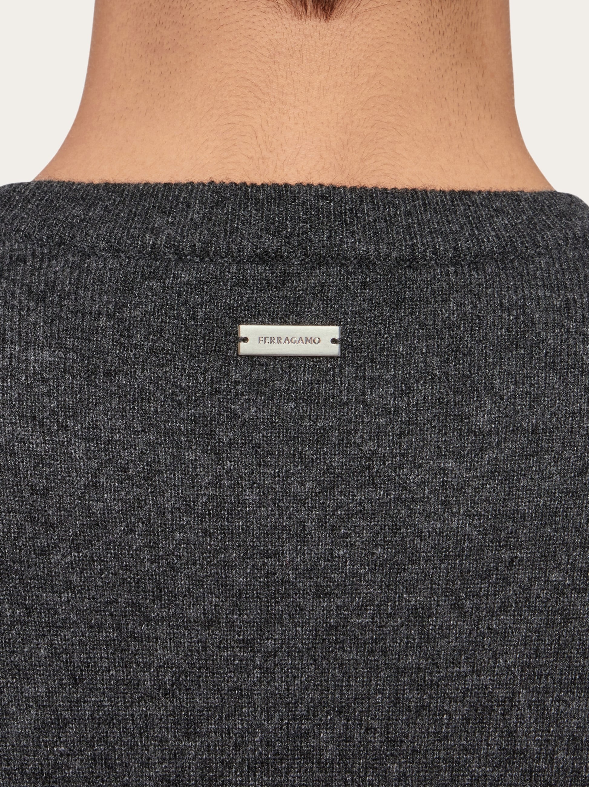 Cashmere crew neck sweater - 6
