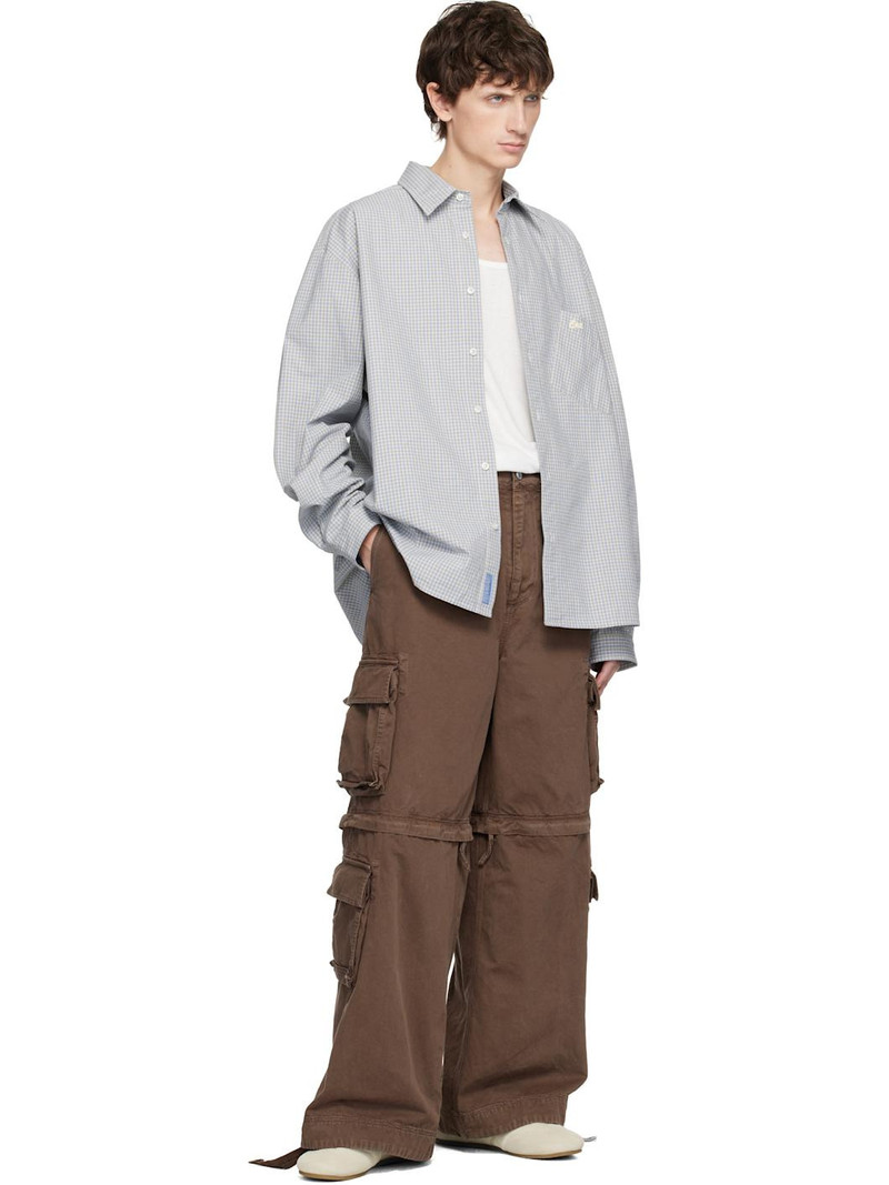 ERL Blue Check Shirt outlook