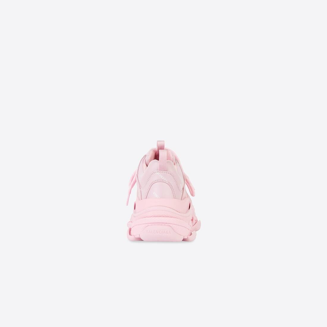 Men's Allover Logo Triple S Sneaker in Pink/white - 2