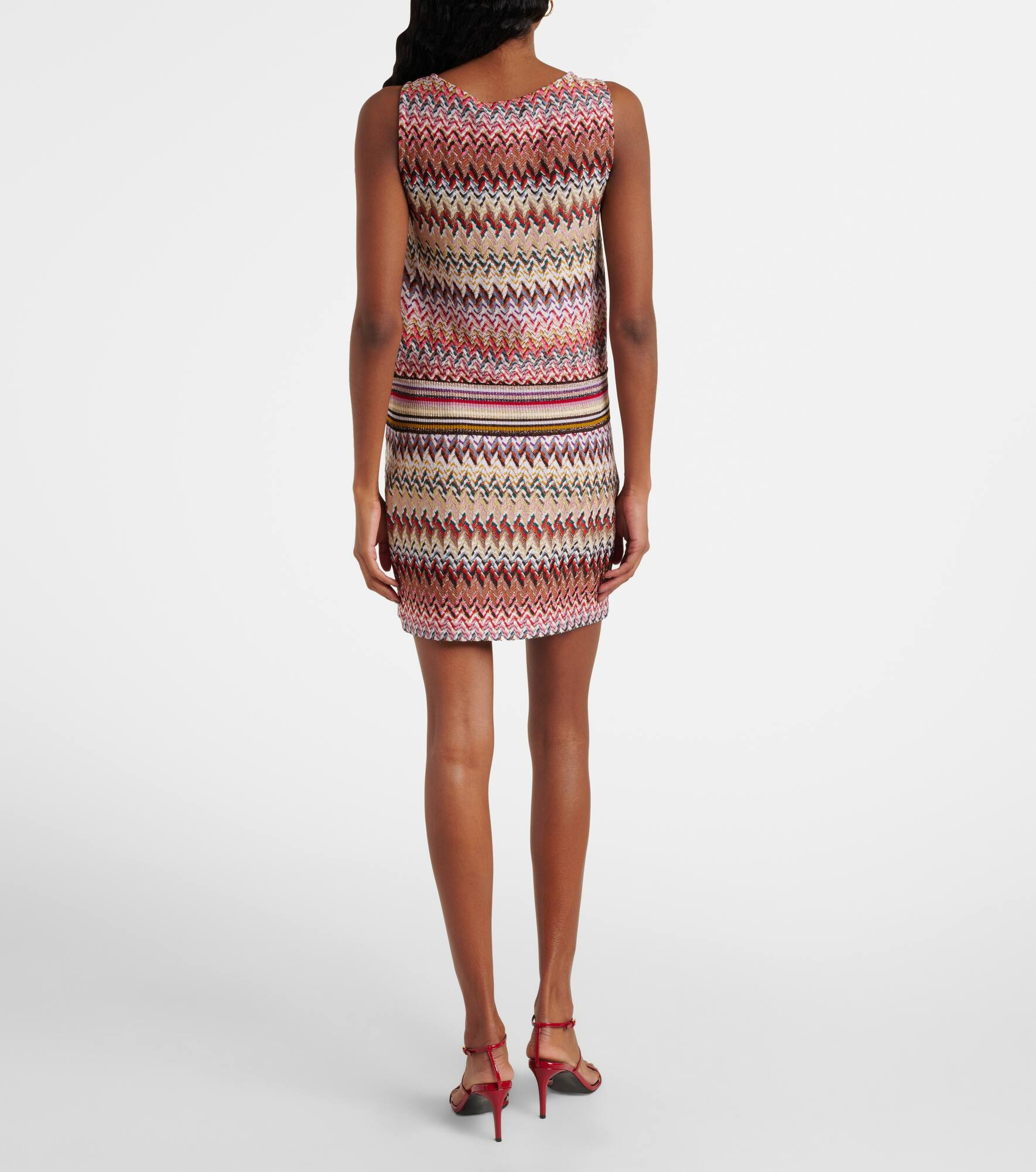 Zigzag lamé top - 3