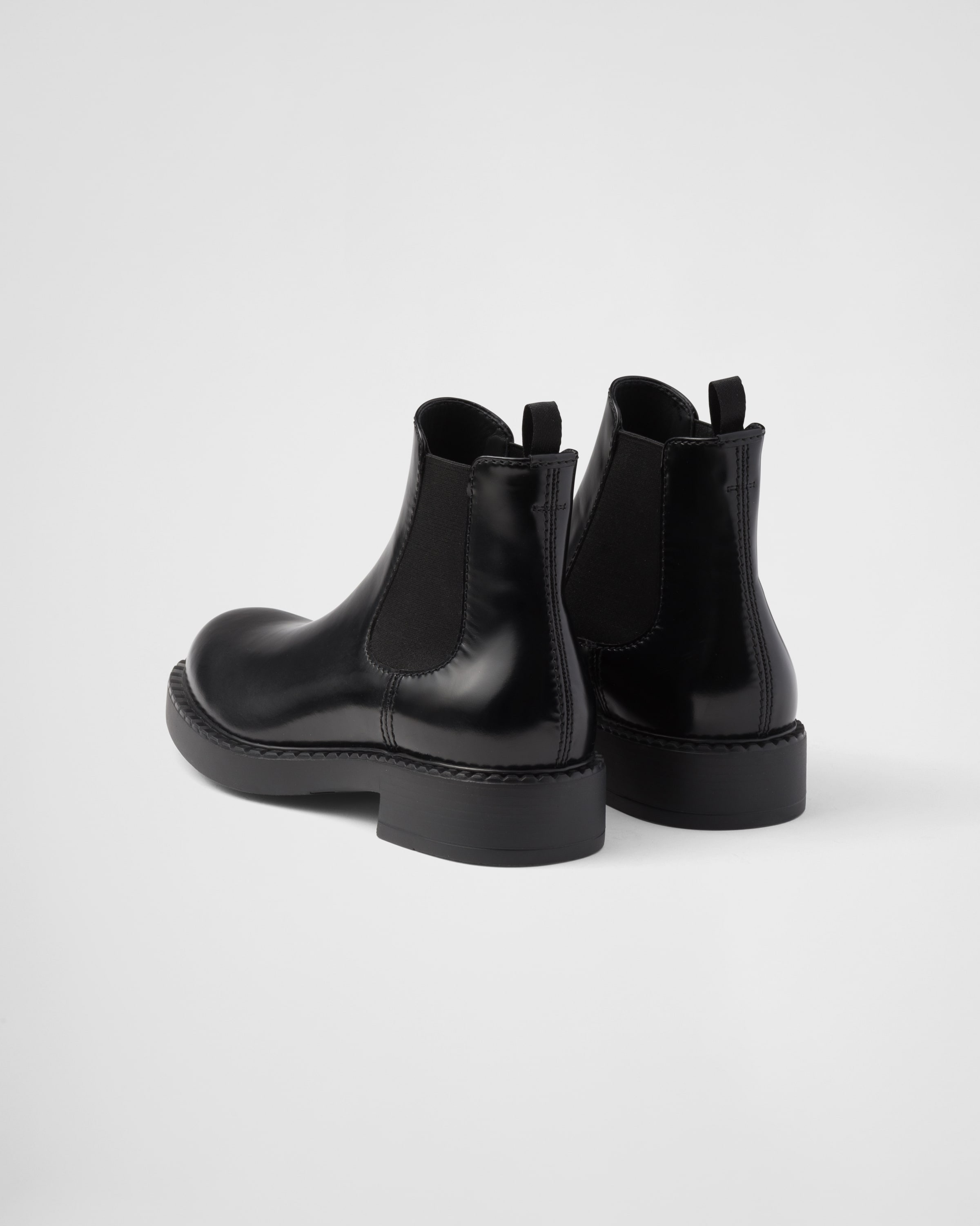 Brushed leather Chelsea boots - 5