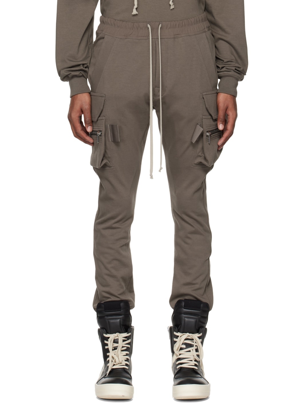 Gray Mastodon Cargo Pants - 1