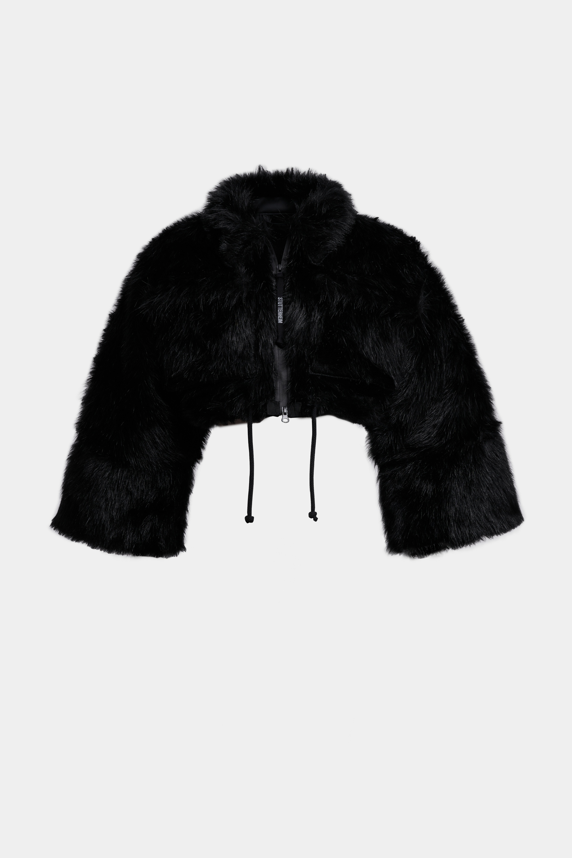 Lilla Tre Zip Faux Fur Black - 8