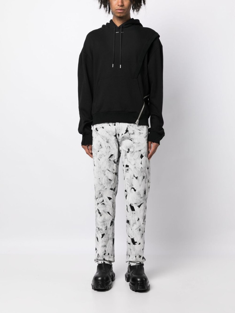 HELIOT EMIL™ zipped organic cotton hoodie outlook