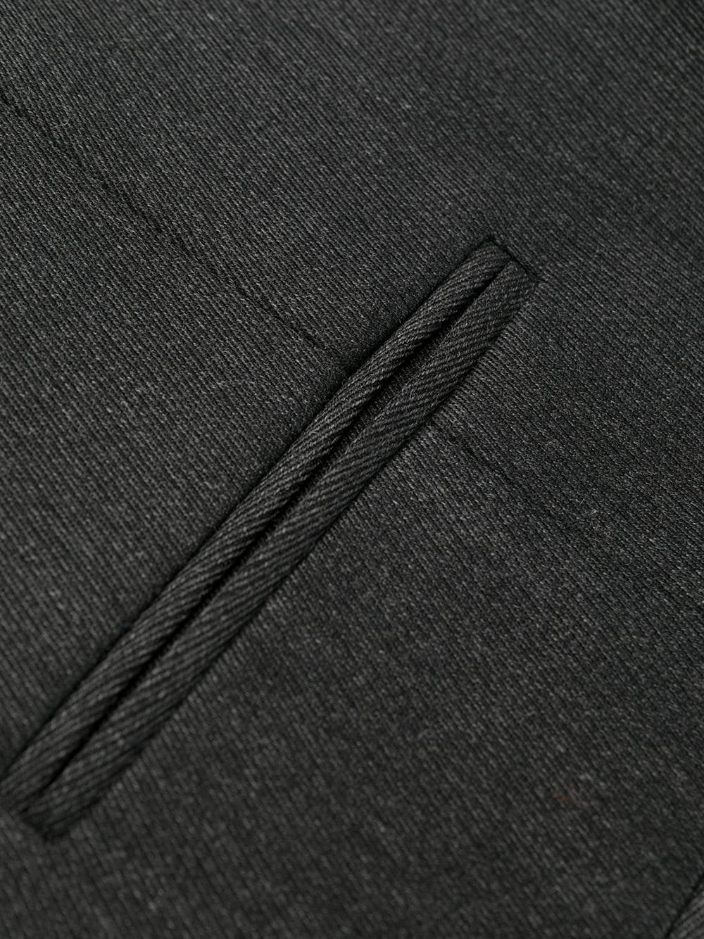 four-stitch single-breasted coat - 7