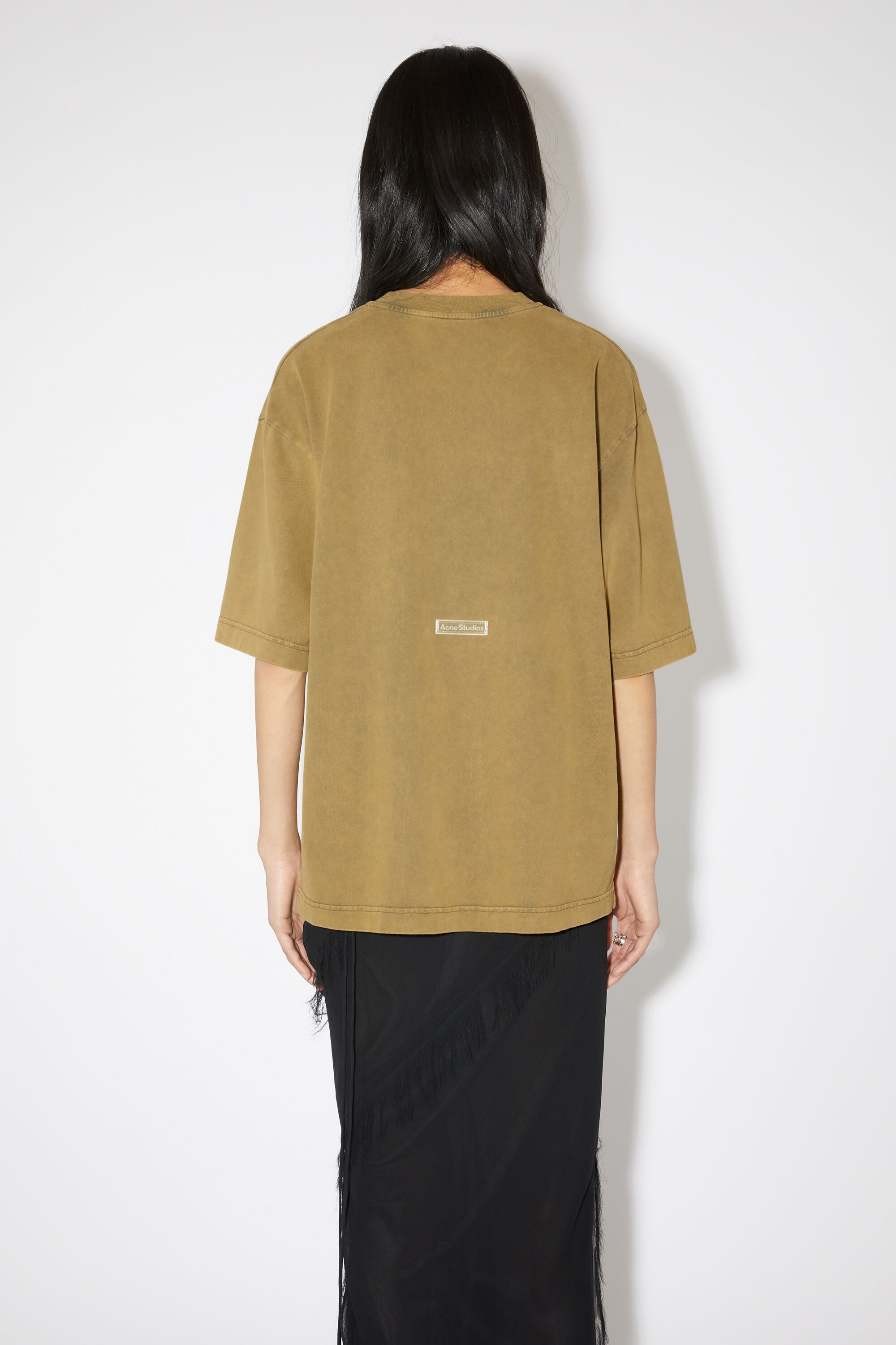 Crew neck t-shirt - Sage green - 3