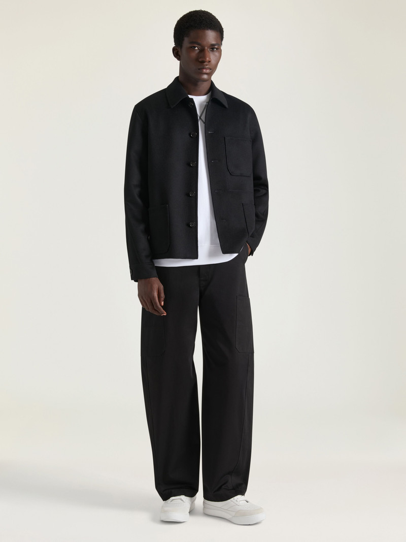 Givenchy COUTURE SEAM BLOUSON IN WOOL AND CASHMERE outlook