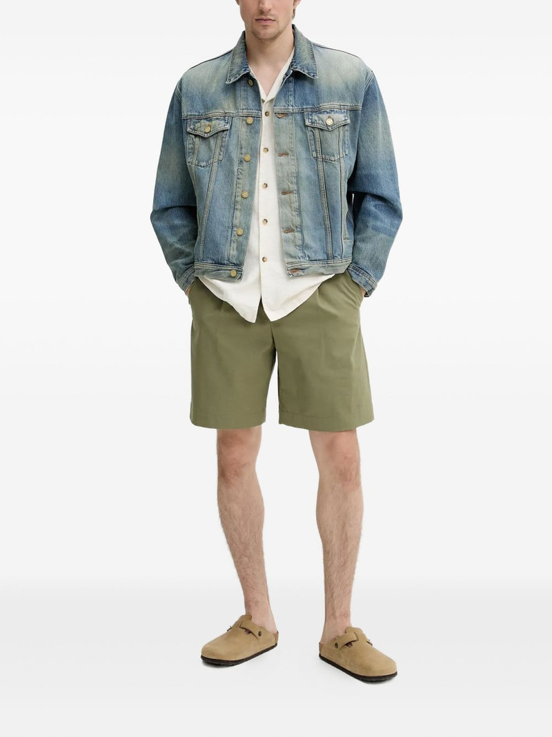A.P.C. chino pleated cotton shorts outlook