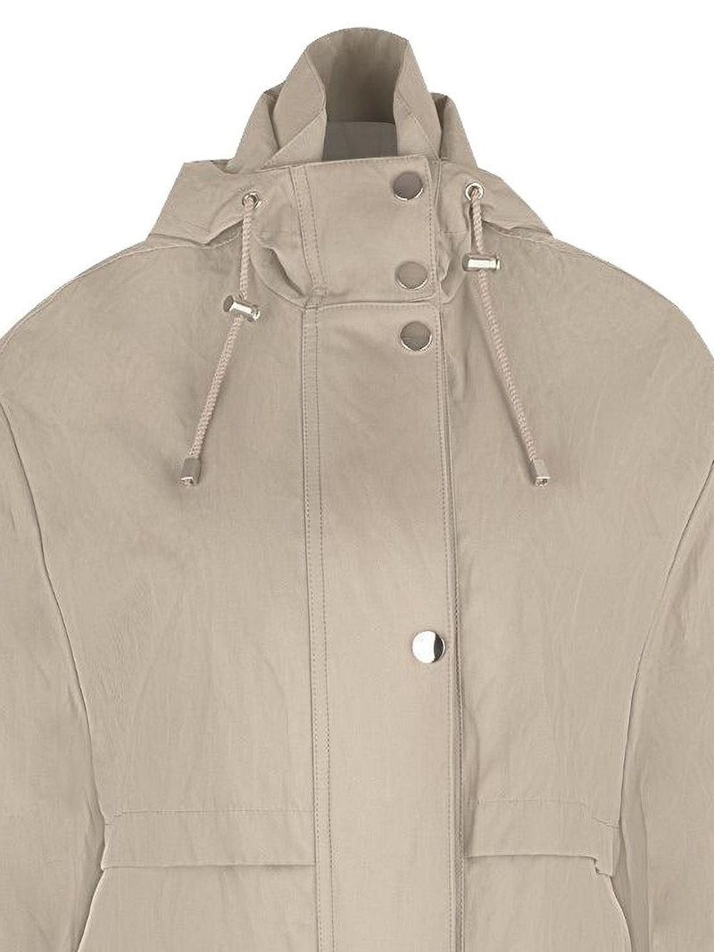 MICHAEL KORS COLLECTION crushed hooded jacket outlook