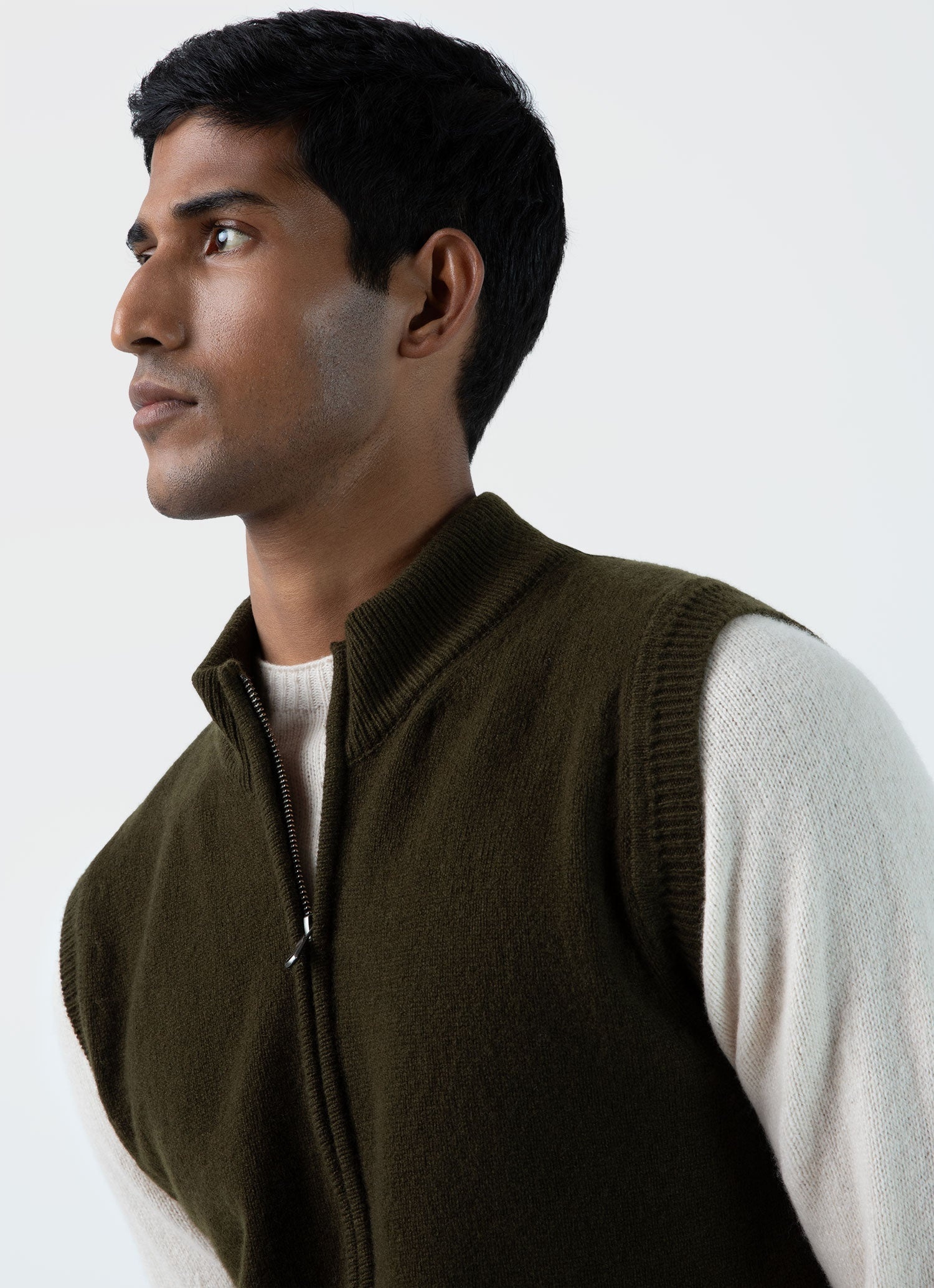 Lambswool Gilet - 6